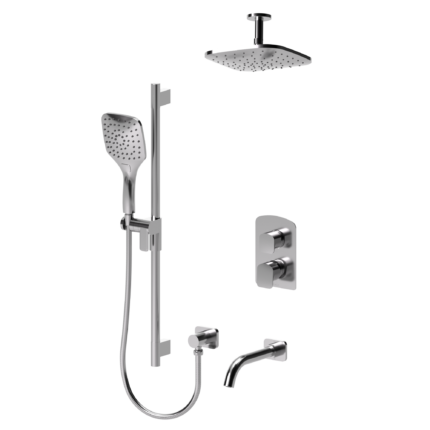 Delano T-Box kit 3 functions pres bal chrome finish