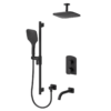 Delano T-Box kit 3 functions pres bal matte black finish