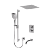 Delano T-Box kit 3 functions pres bal chrome finish