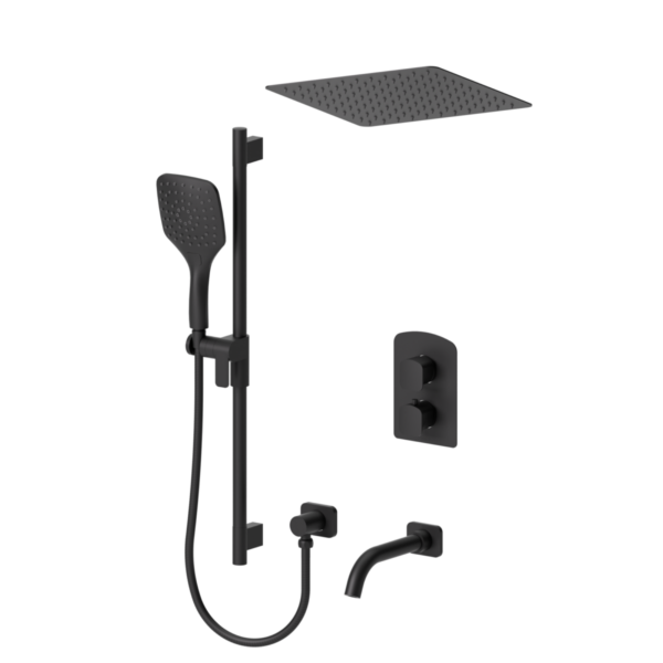 Delano T-Box kit 3 functions pres bal matte black finish