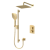 Delano T-Box kit 2 functions thermo brushed gold finish