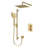 Delano T-Box kit 2 functions thermo brushed gold finish