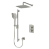 Delano T-Box kit 2 functions thermo brushed nickel finish