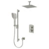 Delano T-Box kit 2 functions thermo brushed nickel finish