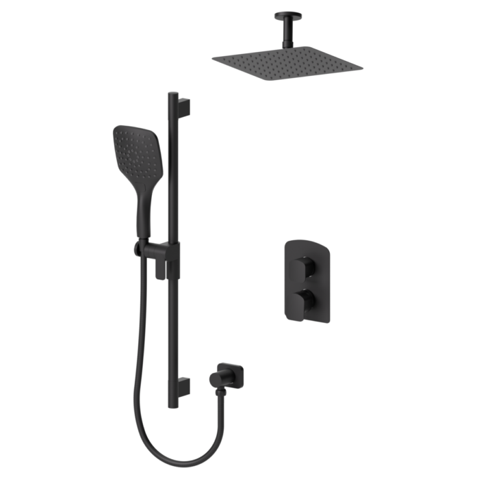 Delano T-Box kit 2 functions thermo matte black finish