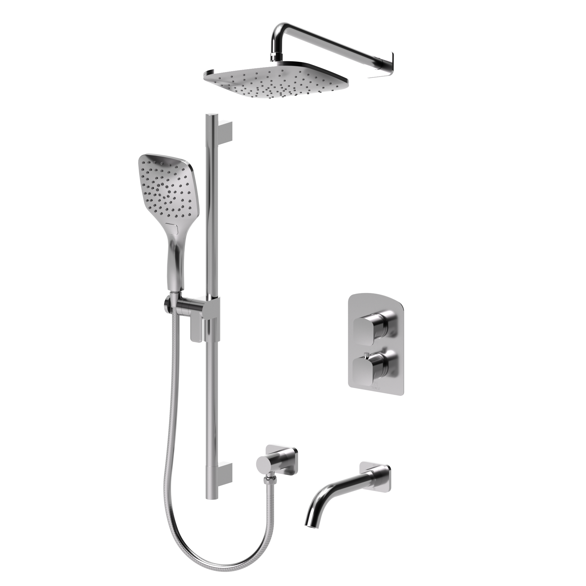 Delano T-Box kit 3 functions thermo chrome finish