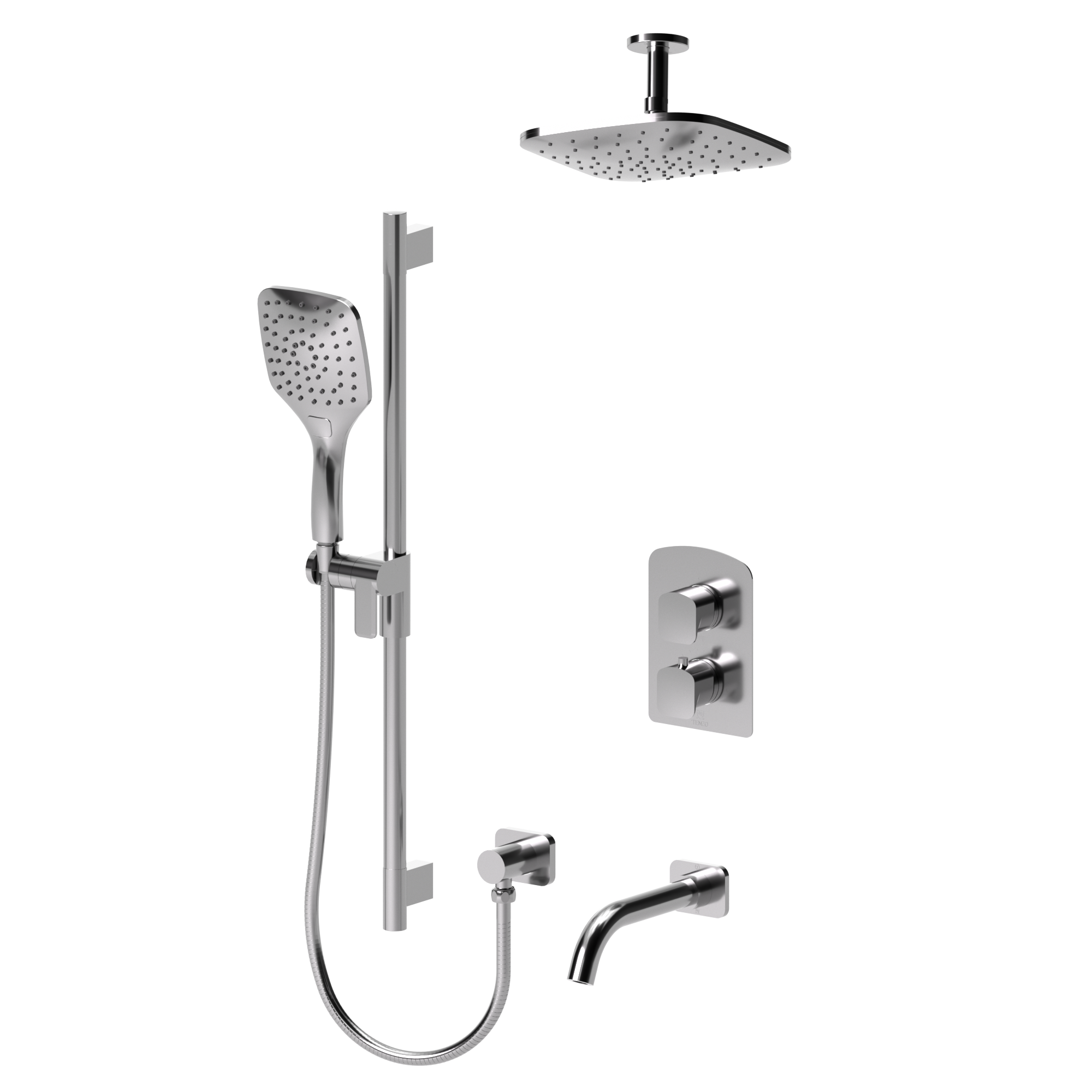 Delano T-Box kit 3 functions thermo chrome finish