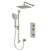Delano Extenza kit 2 functions thermo brushed nickel finish