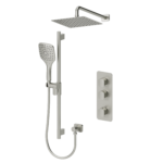 Delano Extenza kit 2 functions thermo brushed nickel finish