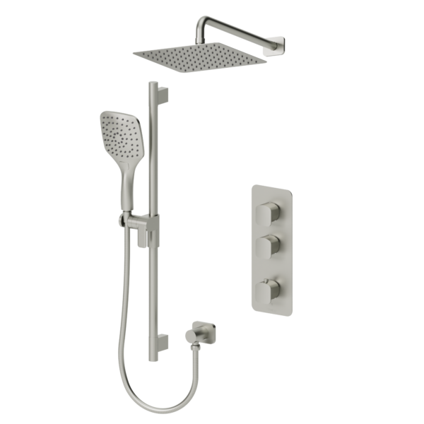 Delano Extenza kit 2 functions thermo brushed nickel finish