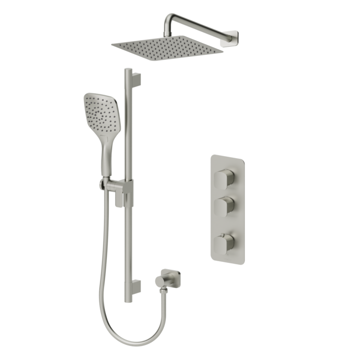 Delano Extenza kit 2 functions thermo brushed nickel finish