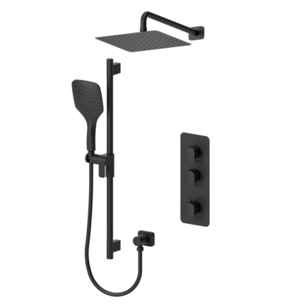 Delano Extenza kit 2 functions thermo matte black finish