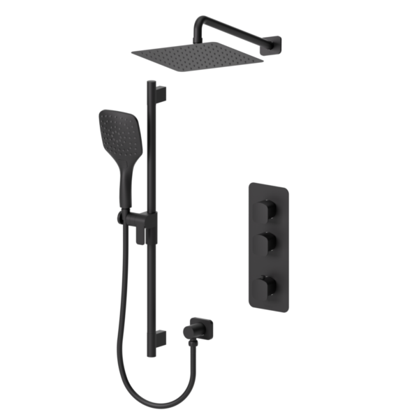 Delano Extenza kit 2 functions thermo matte black finish