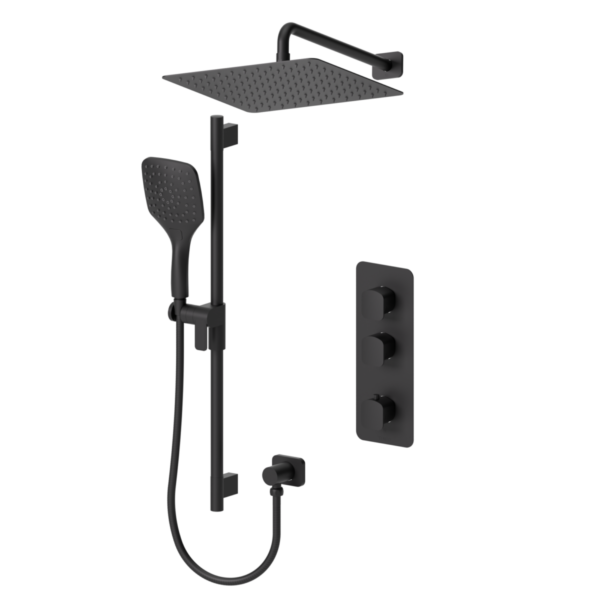 Delano Extenza kit 2 functions thermo matte black finish