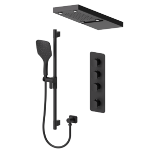 Delano Extenza kit 3 functions thermo matte black finish
