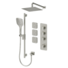 Delano Extenza kit 3 functions thermo brushed nickel finish