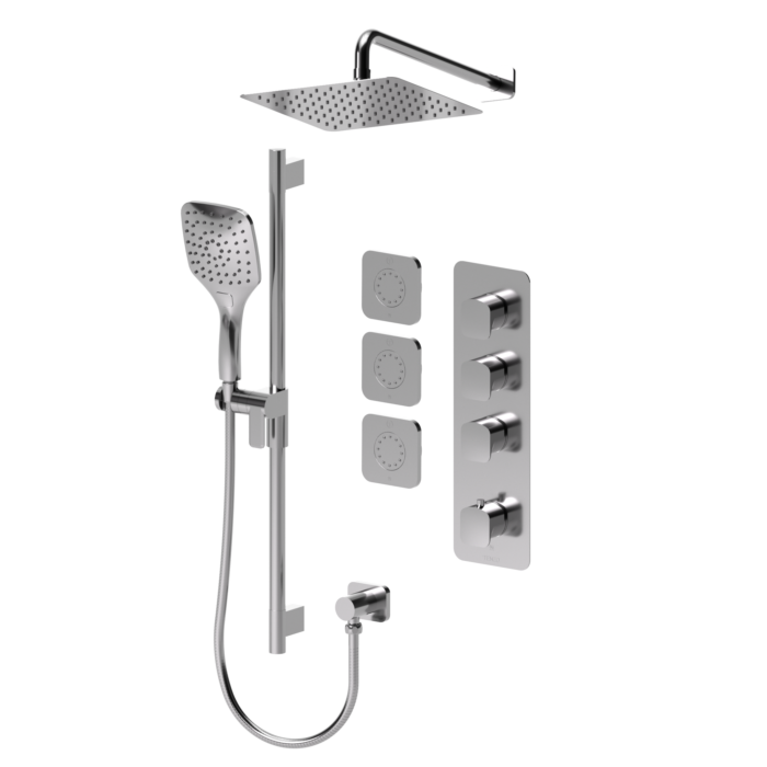 Delano Extenza kit 3 functions thermo chrome finish