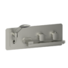 Wall mount tub faucet with swivel spout Delano brushed nickel