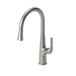 Single-handle kitchen faucet Felicia with pull-down & 2-Function hand shower chrome