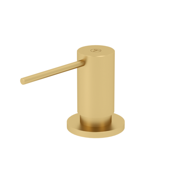 Soap dispenser Amador brushed gold