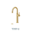_TENZO ALY12-P-XX Tall single hole lavatory faucet with drain, Alyss