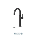 _TENZO ALY12-P-XX Tall single hole lavatory faucet with drain, Alyss