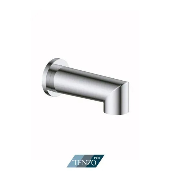 Wall mount spout 15cm [6in] brass chrome