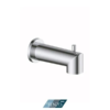 Wall mount spout with deviator 15cm [6"] brass chrome