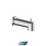 Wall mount spout with deviator 15cm [6"] brass chrome
