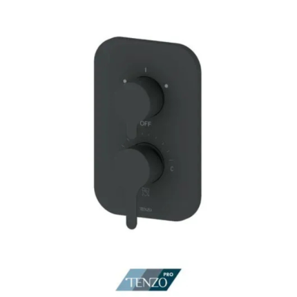 Trim for Mylo SMART-TRIM valve pressure balance 2 functions not-shared matte black