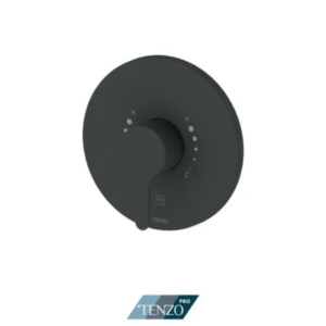 Trim for Mylo SMART-TRIM valve pressure balance 2 rotary functions matte black