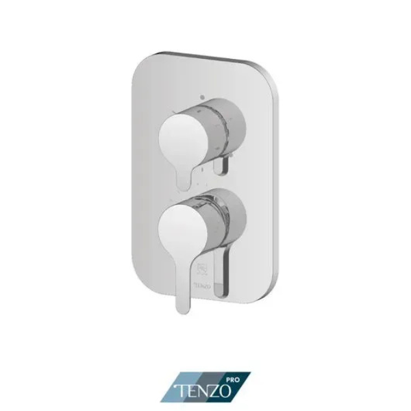 Trim for Mylo SMART-TRIM valve pressure balance 2 & 3 functions not-shared chrome