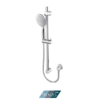 Sliding bar kit with elbow chrome