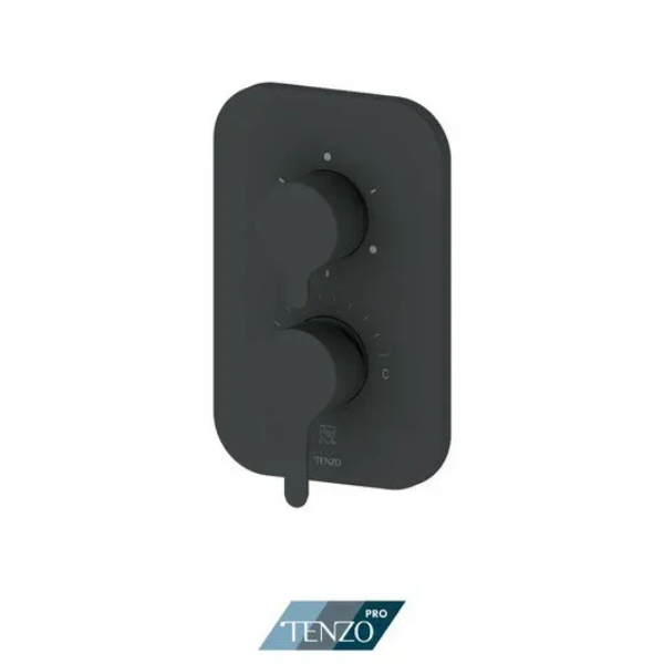 Trim for Mylo SMART-TRIM valve pressure balance 2 & 3 functions not-shared matte black