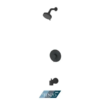 Mylo Tenzo Pro Kit 1 function pres bal matte black finish