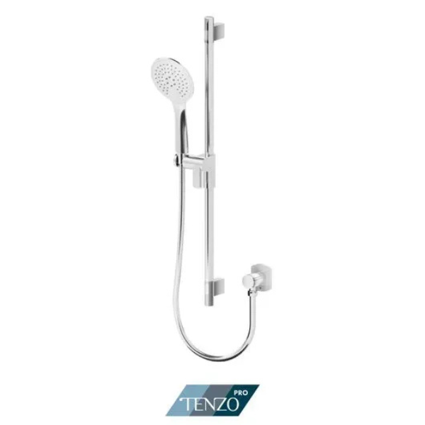 Sliding bar kit with elbow chrome