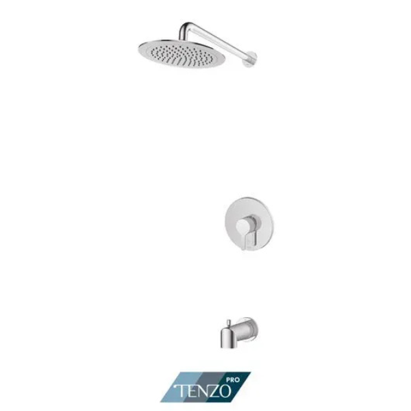 Mylo Tenzo Pro Kit 1 function pres bal chrome finish