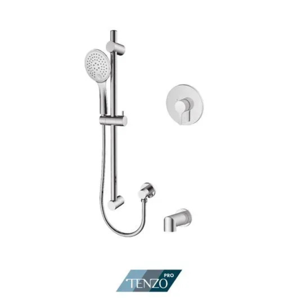 Mylo Tenzo Pro Kit 2 rotary functions pres bal chrome finish