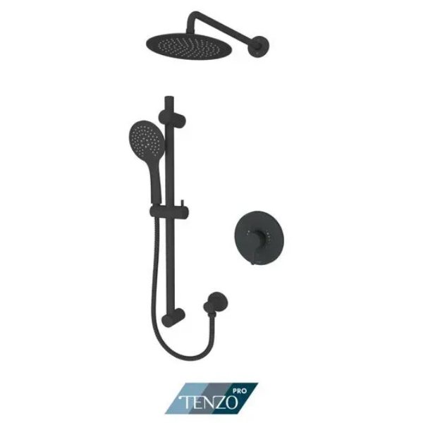Mylo Tenzo Pro Kit 2 rotary functions pres bal matte black finish
