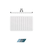 Shower head rectangular 19x27cm [7-1/2 x 10 3/4] PVC chrome