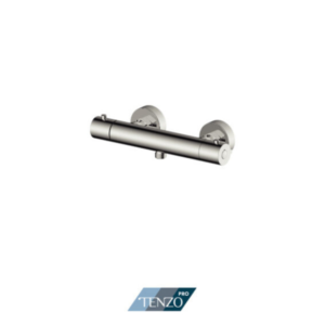 thermostatic external bar with volume control chrome