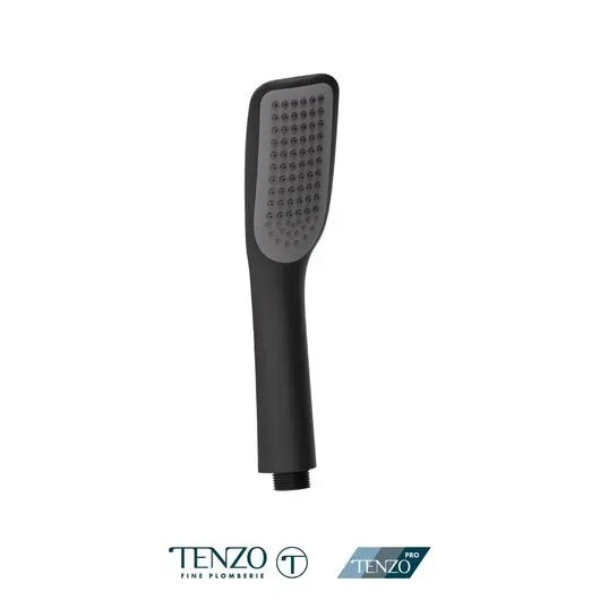 Hand shwr 1 function PVC matte black