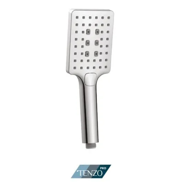 Hand shwr 3 function PVC chrome