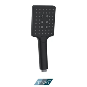 Hand shwr 3 function PVC matte black