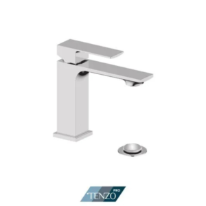 Kalissa single hole lavatory faucet chrome with drain (overflow)