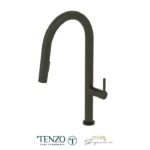 Single-handle kitchen faucet Calozy with pull-down & 2-Function hand shower matte black
