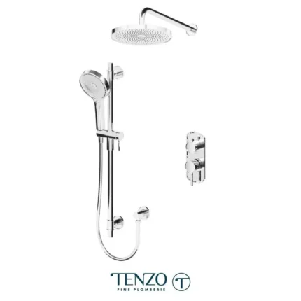 Alyss T-Box kit 2 functions pres bal chrome finish