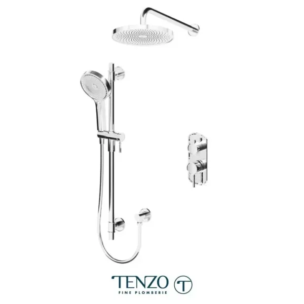 Alyss T-Box kit 2 functions pres bal chrome finish