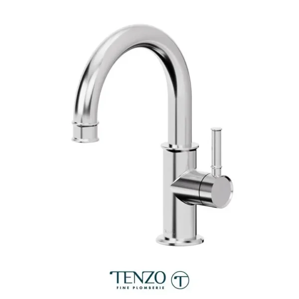 Alyss single hole lavatory faucet chrome
