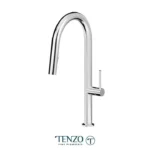 Single-handle kitchen faucet Amador with pull-down & 2-Function hand shower chrome